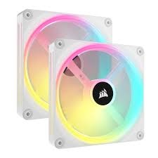 Corsair Memory - Kit Ventilador 2X140mm - QX140 RGB Blanco
